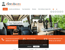 Tablet Screenshot of grandoure.com
